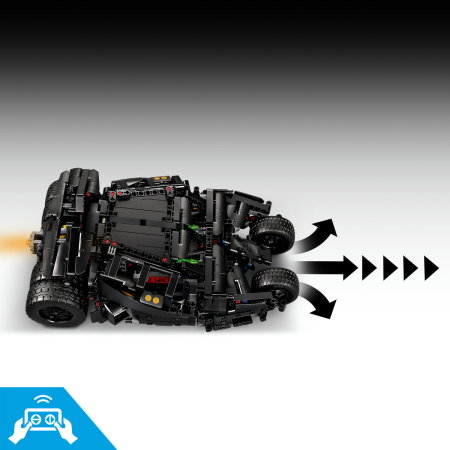 LEGO® Technic - Batmobile Tumbler (42239), 719 piese [6]