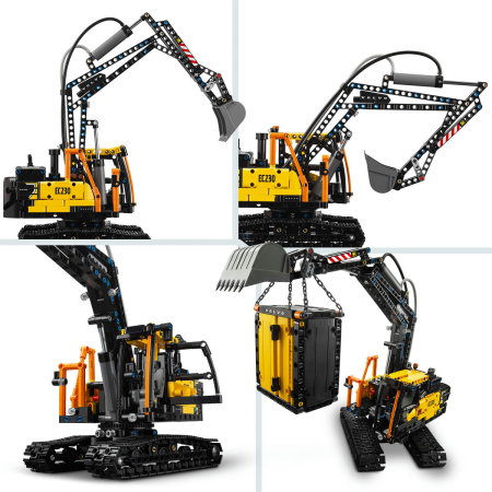 LEGO® Technic - Camionul FMX si excavatorul electric EC230 de la Volvo (42175), 2274 piese [7]