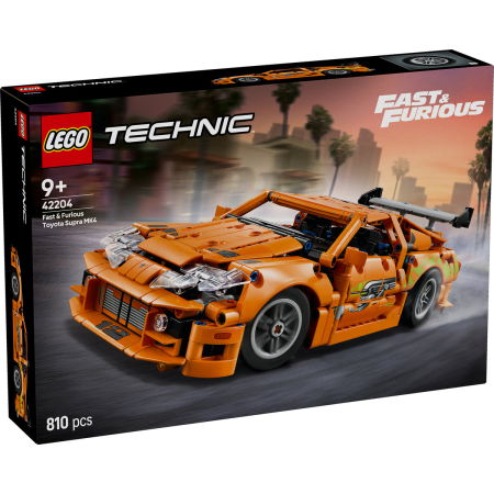 Jucarii copii si jocuri educative -  LEGO®  Technic - Fast and Furious Toyota Supra MK4 (42204), 810 piese