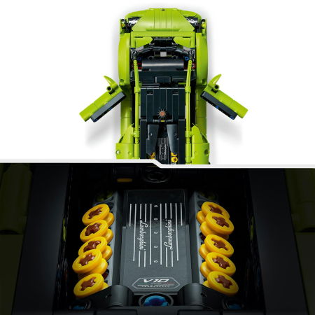  LEGO®  Technic - Lamborghini Huracan Tecnica (42161), 806 piese [8]