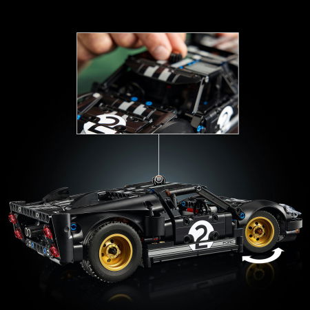 LEGO® Technic - Masina de curse 1966 Ford GT40 MKII (42223), 793 piese [4]