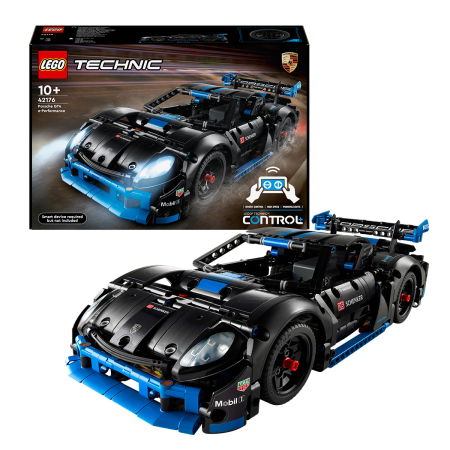Jucarii copii si jocuri educative -  LEGO®  Technic - Masina de curse Porsche GT4 e-Performance (42176), 838 piese