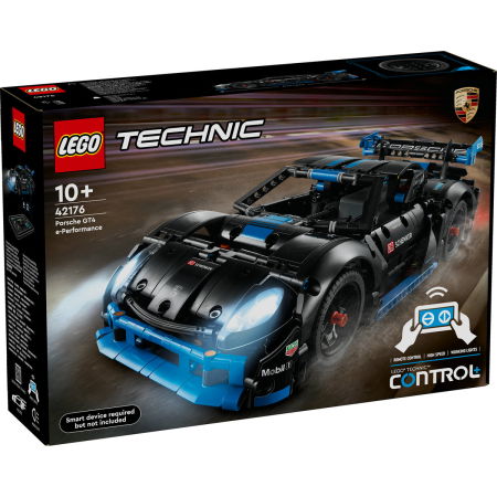 Jucarii copii si jocuri educative -  LEGO®  Technic - Masina de curse Porsche GT4 e-Performance (42176), 838 piese