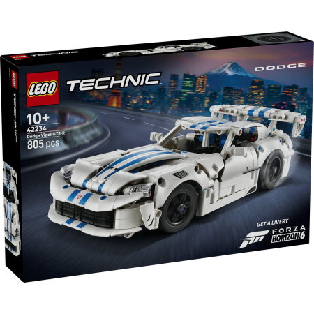 LEGO - LEGO® Technic - Masina sport Dodge Viper GTS-R (42234), 805 piese
