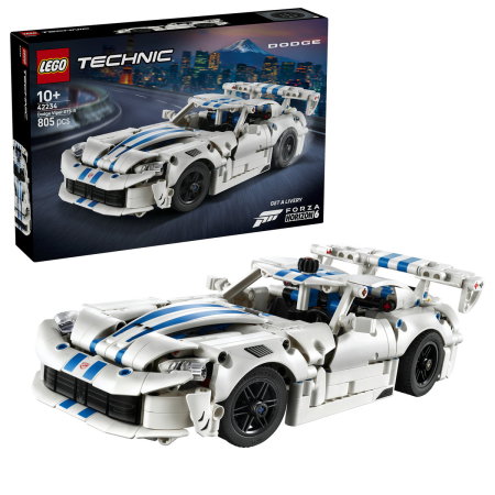 LEGO - LEGO® Technic - Masina sport Dodge Viper GTS-R (42234), 805 piese