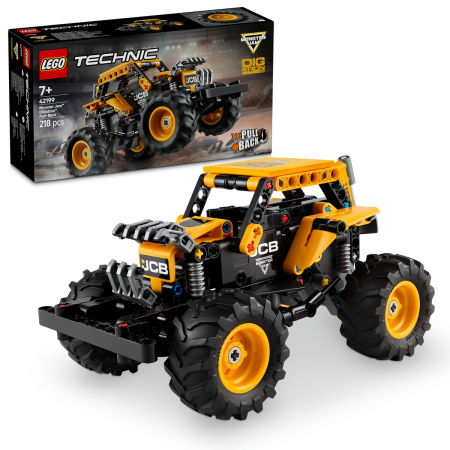 Jucarii copii si jocuri educative -  LEGO®  Technic - Monster Jam™ DIGatron™ Pull-Back (42199), 218 piese