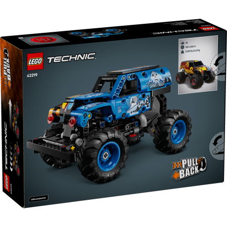 LEGO® Technic -  Monster Jam™ Grave Digger™ Foc si gheata (42219), 263 piese [2]