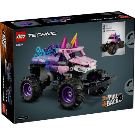 LEGO® Technic -  Monster Jam™ Sparkle Smash™ cu motor cu arc (42220), 243 piese [2]