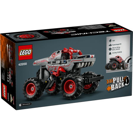 LEGO® Technic - Monster Jam™ ThunderROARus™ Pull-Back (42200), 232 piese [2]