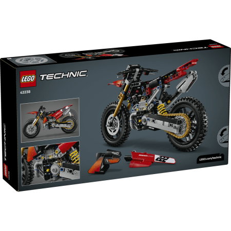 LEGO® Technic - Motocicleta Ducati Desmo450 MX, versiunea de uzina (42238), 457 piese [2]
