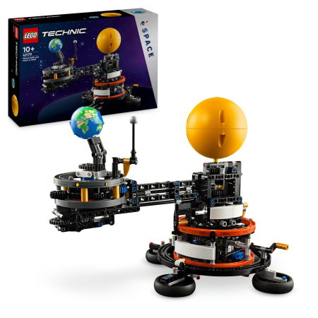 Jucarii copii si jocuri educative -  LEGO®  Technic - Planeta Pamant si Luna pe orbita (42179), 526 piese