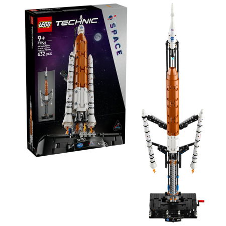 LEGO - LEGO® Technic - Racheta Sistemului de lansare spatiala NASA Artemis (42221), 632 piese