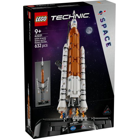 LEGO - LEGO® Technic - Racheta Sistemului de lansare spatiala NASA Artemis (42221), 632 piese