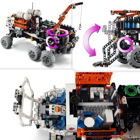  LEGO®  Technic - Rover de explorare pe Marte cu echipaj (42180), 1599 piese [8]