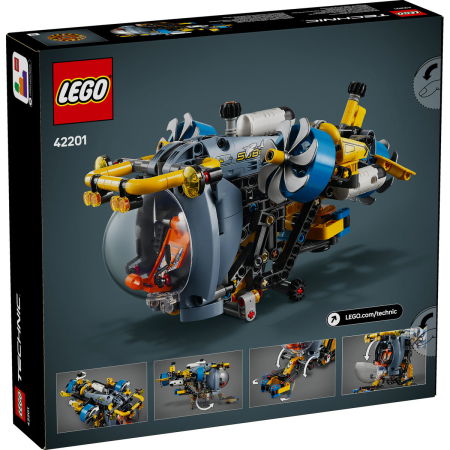 LEGO® Technic - Submarin de cercetare (42201), 413 piese [2]
