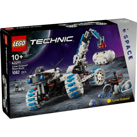 LEGO - LEGO®  Technic - Vehicul spatial Rover Lunar Outpost (42211), 1082 piese