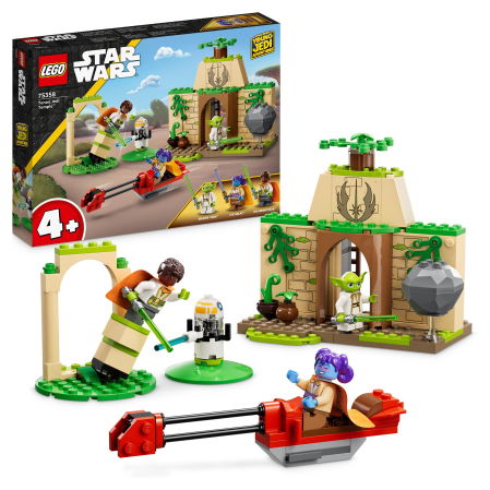 LEGO - LEGO® Star Wars - Templul Jedi de pe Tenoo (75358), 124 piese