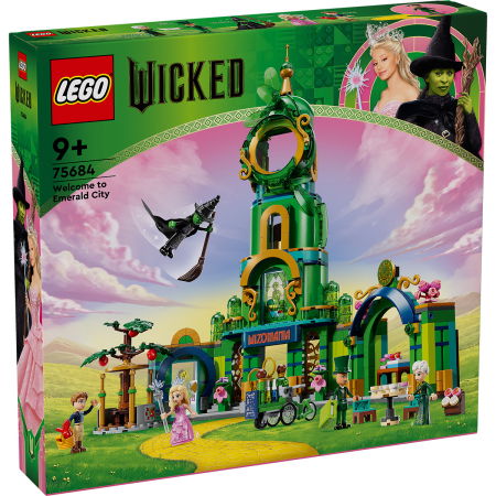 Jucarii copii si jocuri educative -  LEGO®  Wicked - Bun-venit in Orasul de Smarald (75684), 945 piese