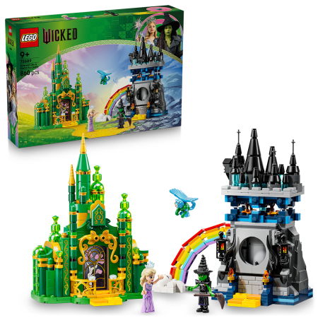 LEGO - LEGO®  Wicked - Emerald City si Castelul Kiamo Ko (75689), 860 piese