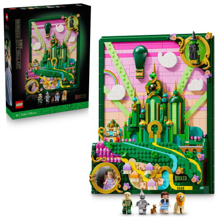 LEGO - LEGO®  Wicked - Tablou Emerald City (75685), 1518 piese