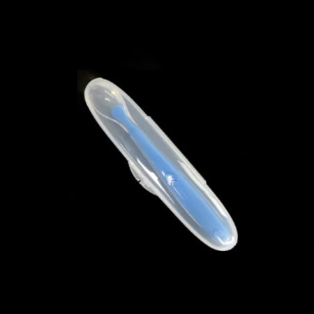 Lingurita flexibila, silicon, bebelusi, Empria, Albastru [3]