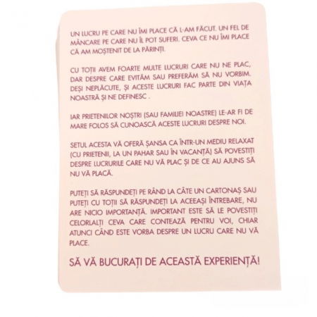 Joc educativ Lucruri care NU îmi plac [6]