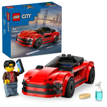 LEGO - Masina sport rosie