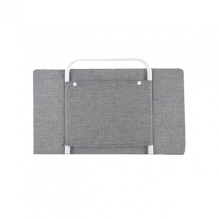 PRODUS RESIGILAT - Mini-Bumper protectie pat, 60(L)x28(H) cm, Gri [2]