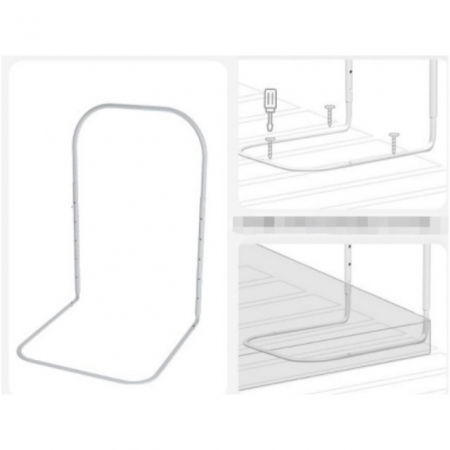 PRODUS RESIGILAT - Mini-Bumper protectie pat, 60(L)x56(H) cm, Verde [5]