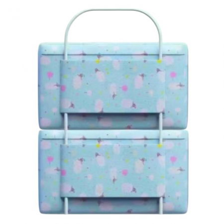 Mini-Bumper protectie pat, 60(L)x56(H) cm, Turcoaz [23]