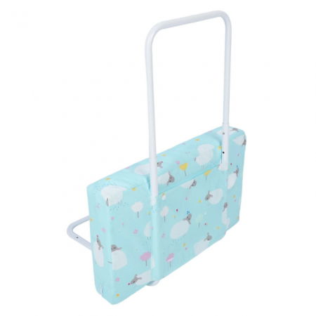 PACHET 3x Mini-Bumper 60x56 cm protectie pat, Turcoaz [8]