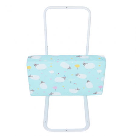 PACHET 3x Mini-Bumper 60x56 cm protectie pat, Turcoaz [14]