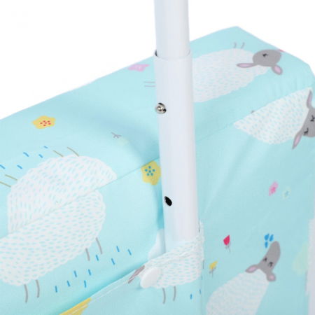 PACHET 3x Mini-Bumper 60x56 cm protectie pat, Turcoaz [12]