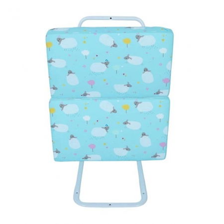 PACHET 3x Mini-Bumper 60x56 cm protectie pat, Turcoaz [2]