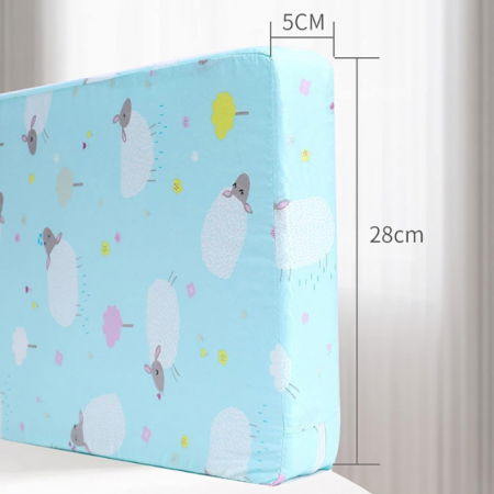 PACHET 3x Mini-Bumper 60x56 cm protectie pat, Turcoaz [6]