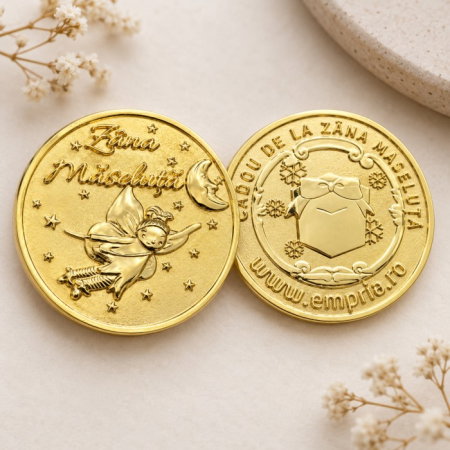 Moneda pentru copii de la Zana Maseluta, amintire primul dintisor de lapte pierdut, Empria [5]