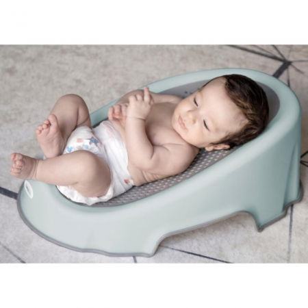 Ingrijire bebe si mama - Noul suport pentru baie bebelusi Soft Basic BabyJem, Turcoaz