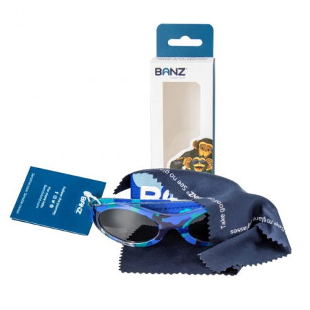 Ochelari de Soare pentru Bebelusi, Bubzee, 0-2 ani, Sky Blue Camo [11]