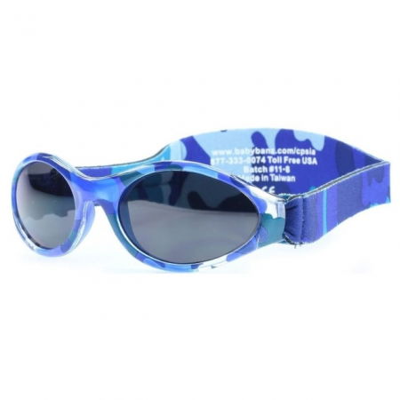 Ochelari de Soare pentru Bebelusi, Bubzee, 0-2 ani, Sky Blue Camo [4]