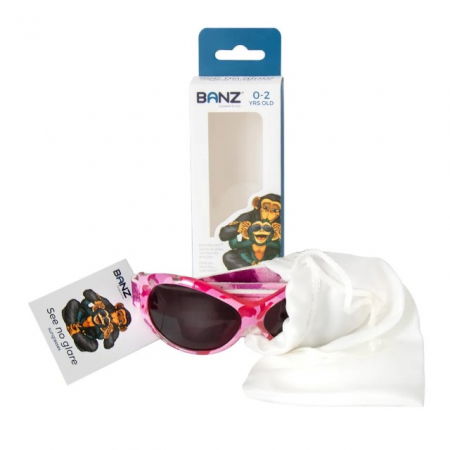 Ochelari de Soare pentru copii, 2-5 ani, Retro, Oval Pink Diva [8]