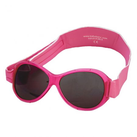 Ochelari de Soare pentru copii, 2-5 ani, Retro, Oval Pink [2]