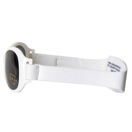 Ochelari de Soare pentru copii, 2-5 ani, Retro, Oval White [4]