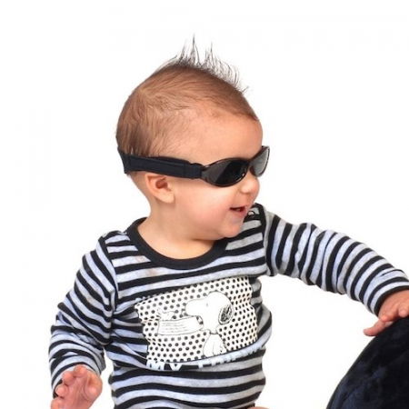 Ochelari de Soare pentru Copii, Bubzee, 2-5 ani, Onix Black [8]