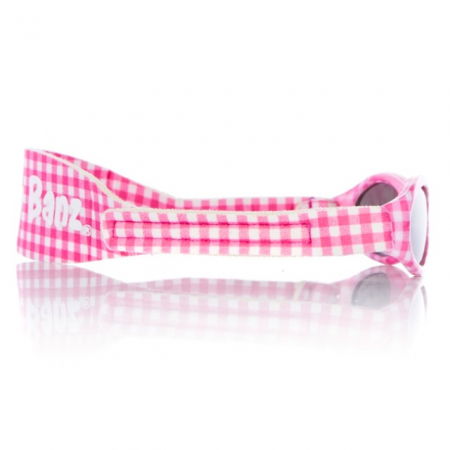 Ochelari de Soare pentru Copii, Bubzee, 2-5 ani, Pink Check [1]