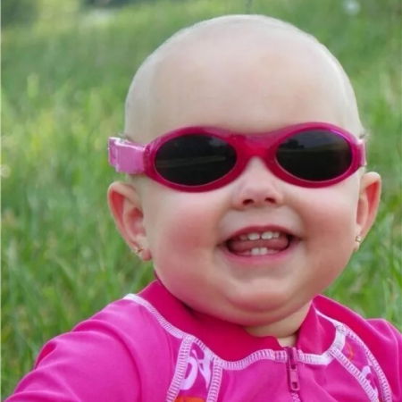 Ochelari de Soare pentru Copii, Bubzee, 2-5 ani, Petal Pink [4]