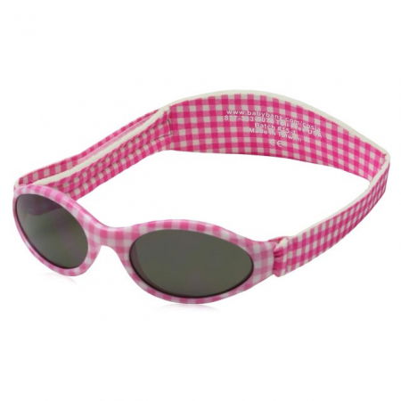 Ochelari de Soare pentru Copii, Bubzee, 2-5 ani, Pink Check [8]