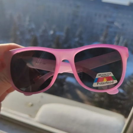 Ochelari de Soare pentru copii, J-Banz Chameleon, 4-10 ani, Galben/Roz [4]