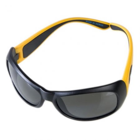 Ochelari de Soare pentru Copii, J-Banz, 4-10 ani, Flexerz, Galben / Negru [1]