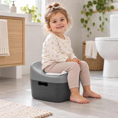 Igiena si ingrijire bebelusi - Olita multifunctionala 4 in 1, BabyJem, Gri