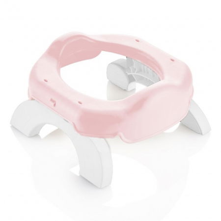 Igiena si ingrijire bebelusi - Olita portabila 2in1 BabyJem Portable Seat, Roz
